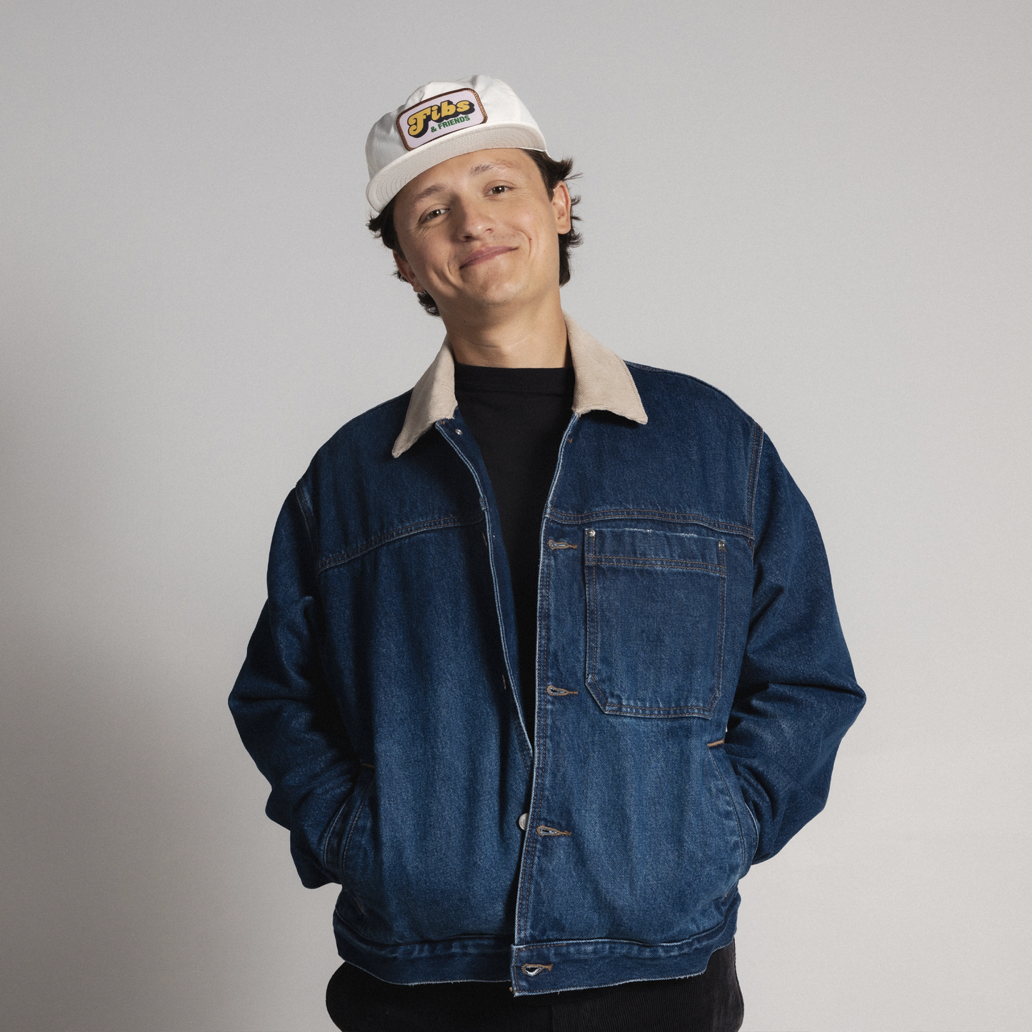 Fibs & Friends Patch Surf Hat