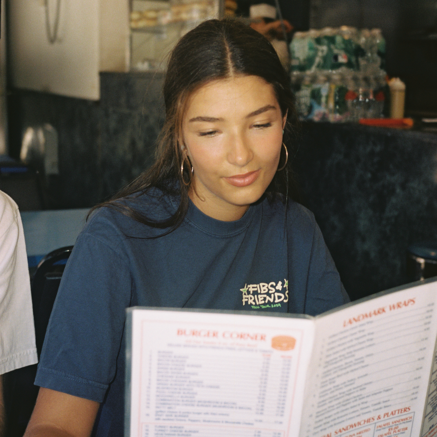 Fibs & Friends Navy Tee