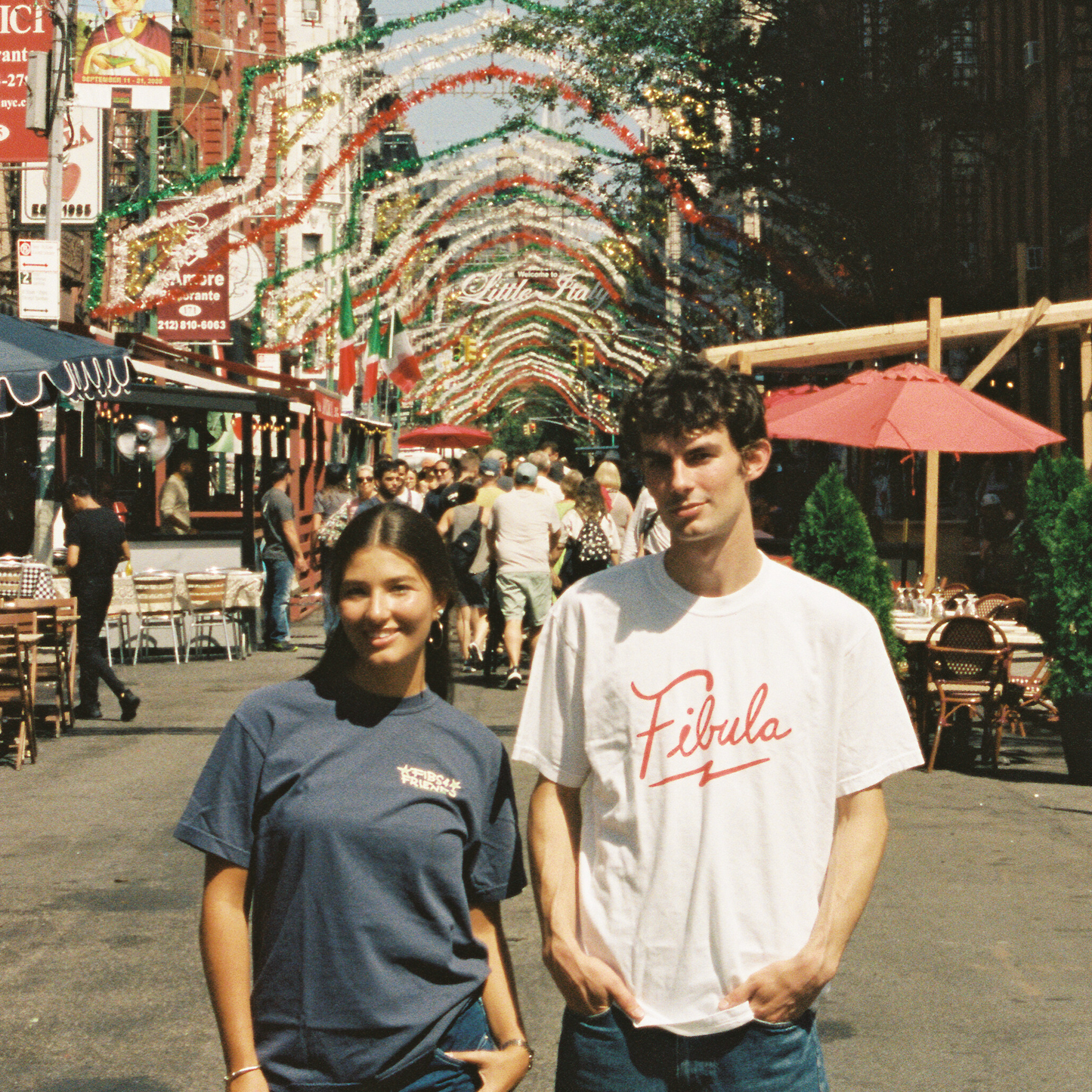 Fibs & Friends Navy Tee