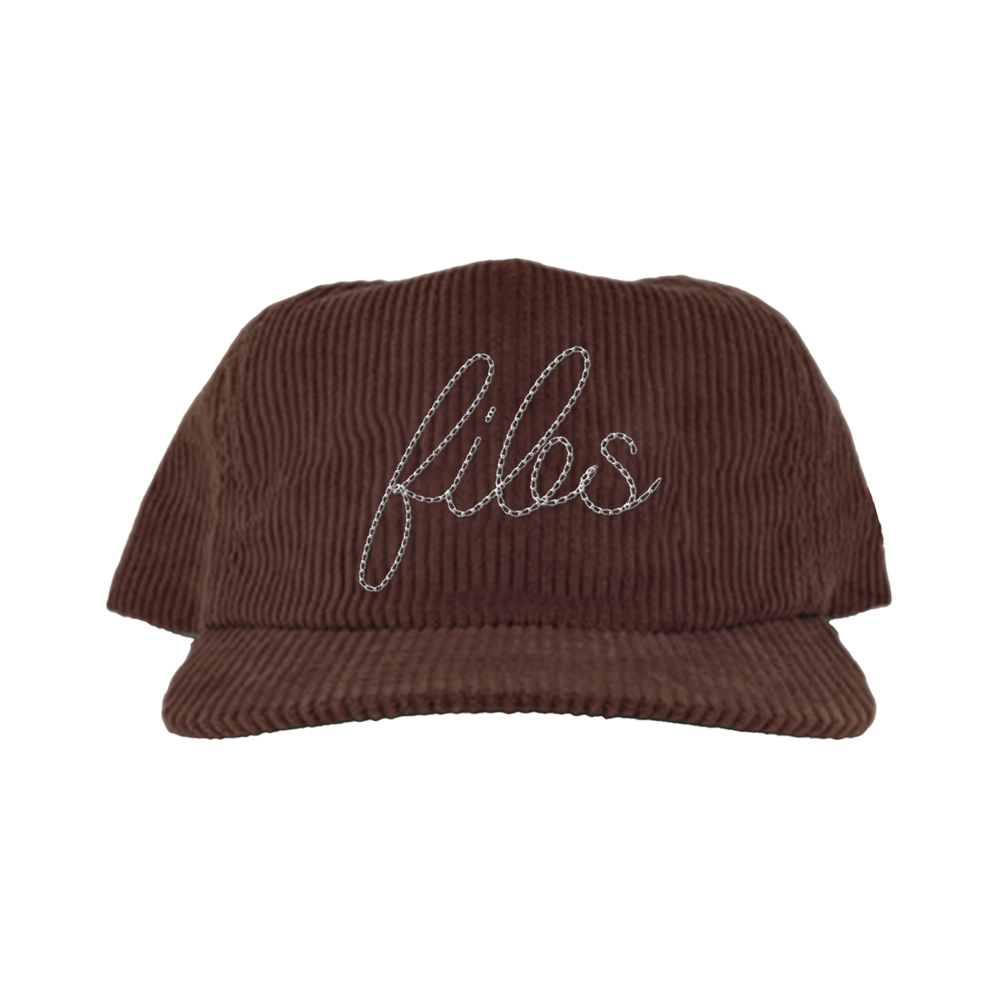 Fibs Brown Corduroy Hat