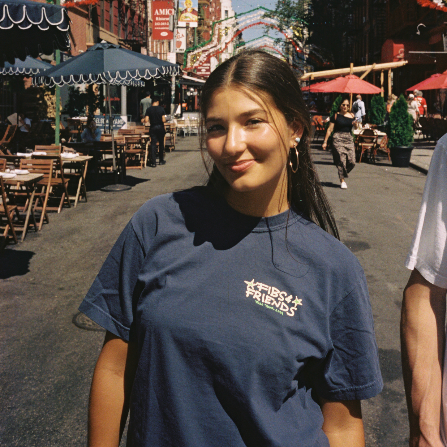 Fibs & Friends Navy Tee