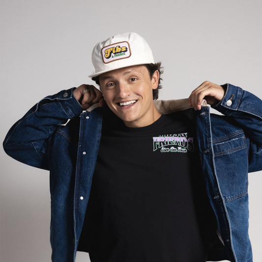 Fibs & Friends Patch Surf Hat